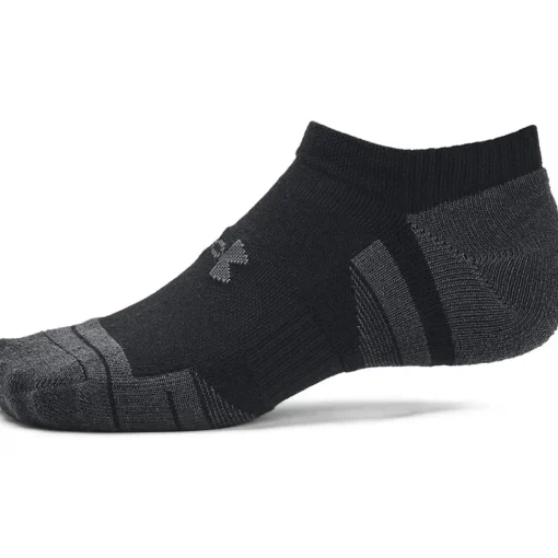 Under Armour Men's Performance Tech No Show 3 Pair Pack Golf Socks