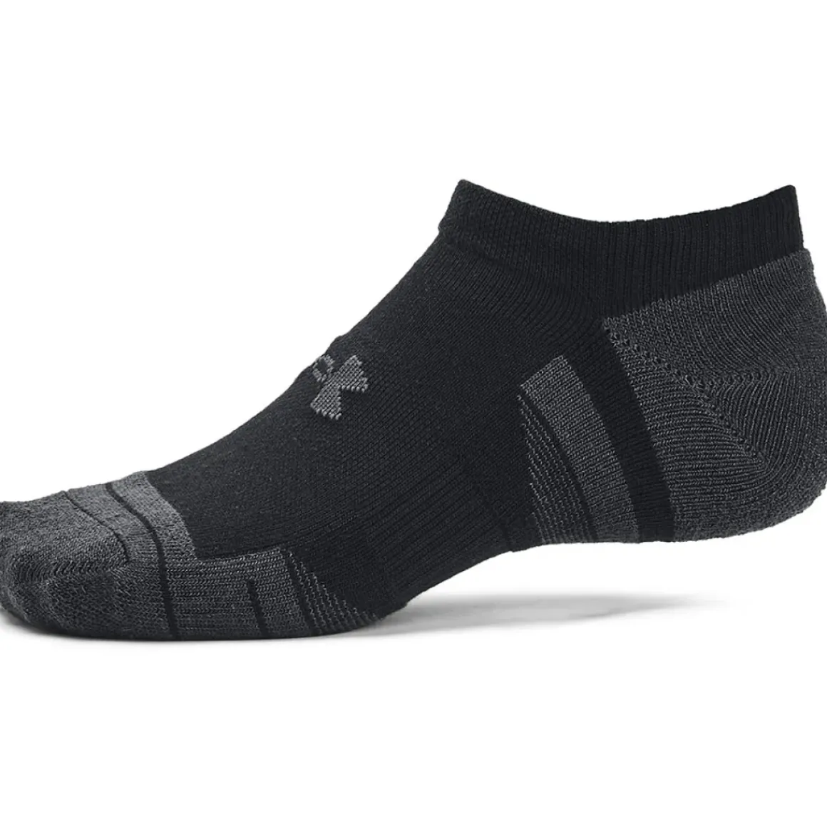 Under Armour Men's Performance Tech No Show 3 Pair Pack Golf Socks