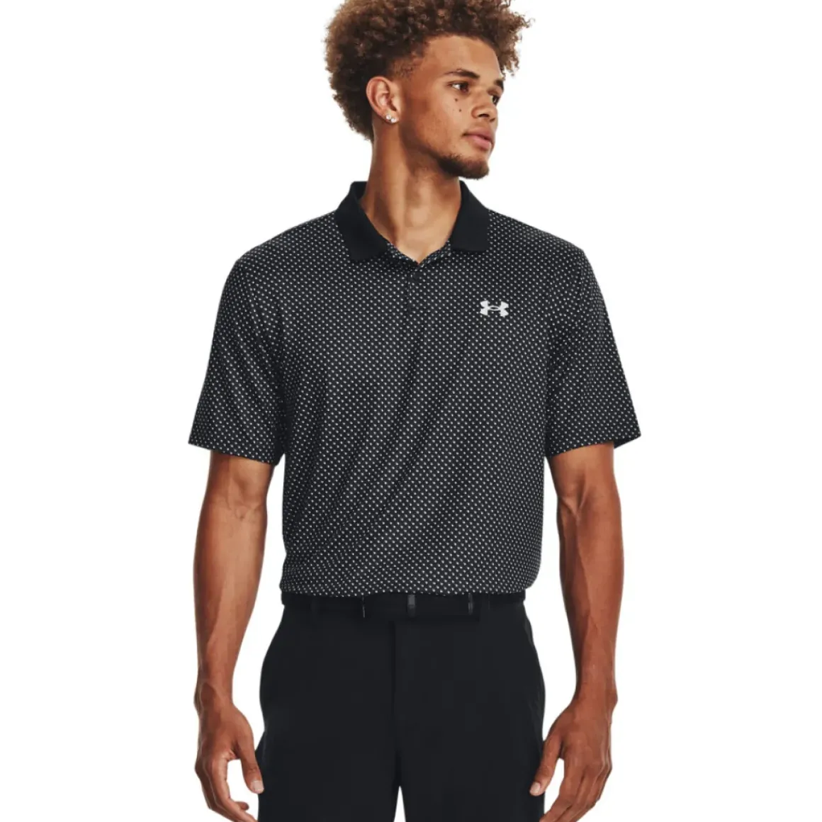 Under Armour Men's Performance 3.0 Printed Golf Polo Shirt