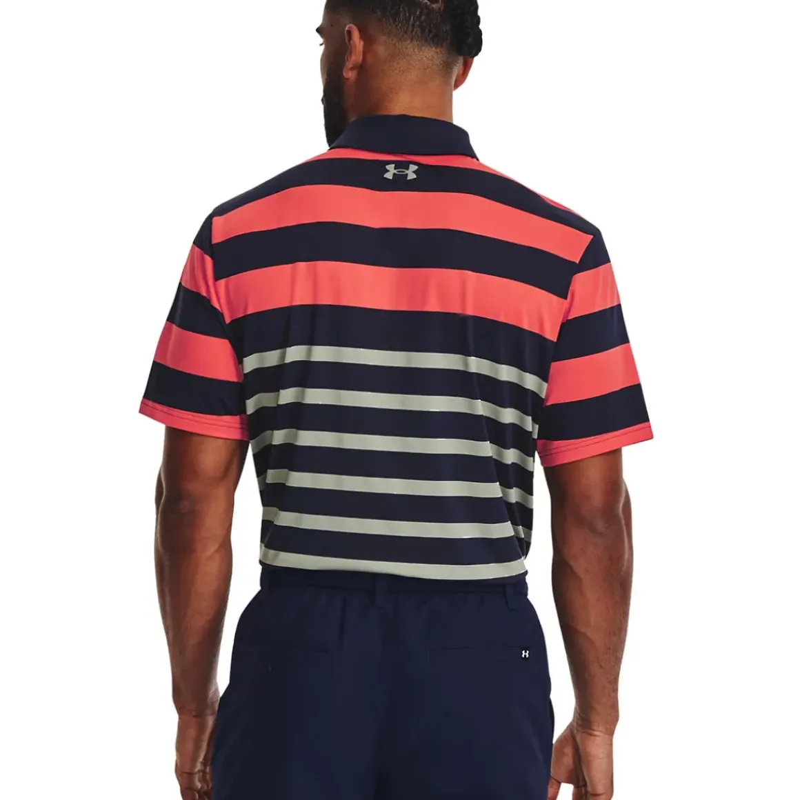 Under Armour Men's Playoff 3.0 Stripe Golf Polo Shirt