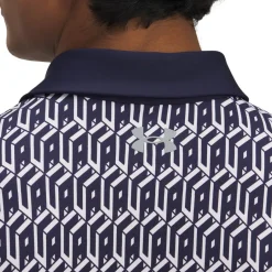 Under Armour Men's Playoff 3.0 Club Cube Golf Polo Shirt