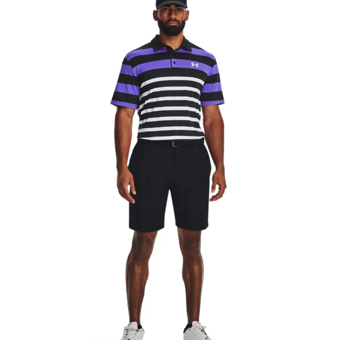 Under Armour Men's Playoff 3.0 Stripe Golf Polo Shirt