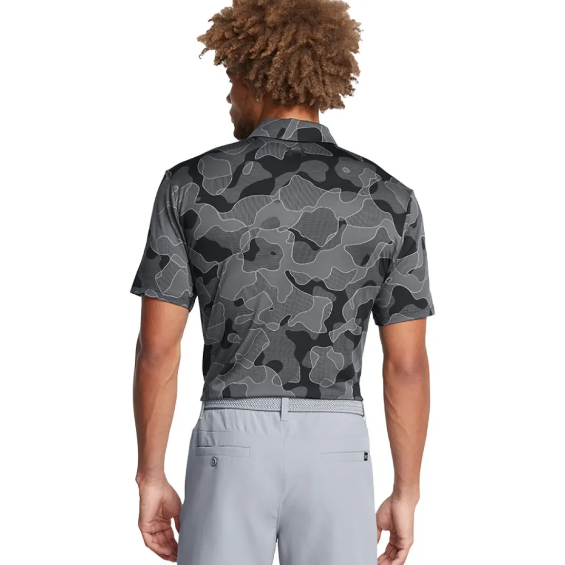 Under Armour Men's Playoff 3.0 Course Camo Printed Golf Polo Shirt