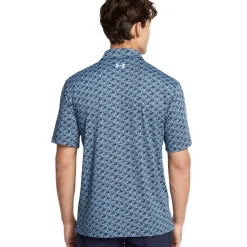 Under Armour Men's Playoff 3.0 Golden Eagle Printed Golf Polo Shirt