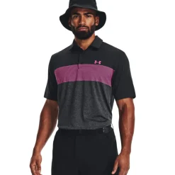 Under Armour Men's Playoff 3.0 Low Round Stripe Golf Polo Shirt