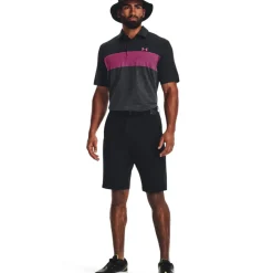 Under Armour Men's Playoff 3.0 Low Round Stripe Golf Polo Shirt