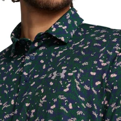 Under Armour Men's Playoff 3.0 Open Floral Printed Golf Polo Shirt