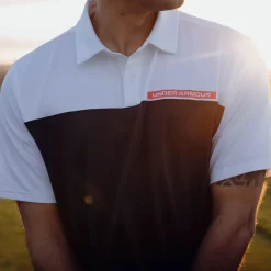 Under Armour Men's T2G Colour Block Golf Polo Shirt