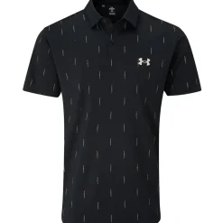 Under Armour Men's T2G Deuces Dash Print Golf Polo Shirt