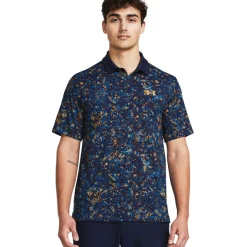 Under Armour Men's T2G Printed Golf Polo Shirt