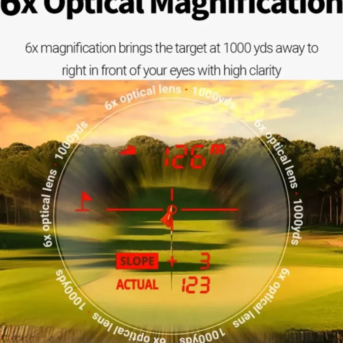 Voice Caddie L6 Golf Laser Rangefinder