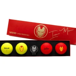 Volvik Marvel 4 Golf Ball Pack with Marker