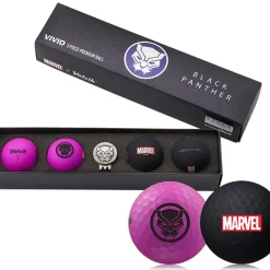 Volvik Marvel 4 Golf Ball Pack with Marker