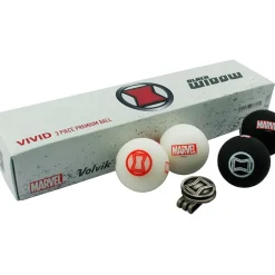 Volvik Marvel 4 Golf Ball Pack with Marker