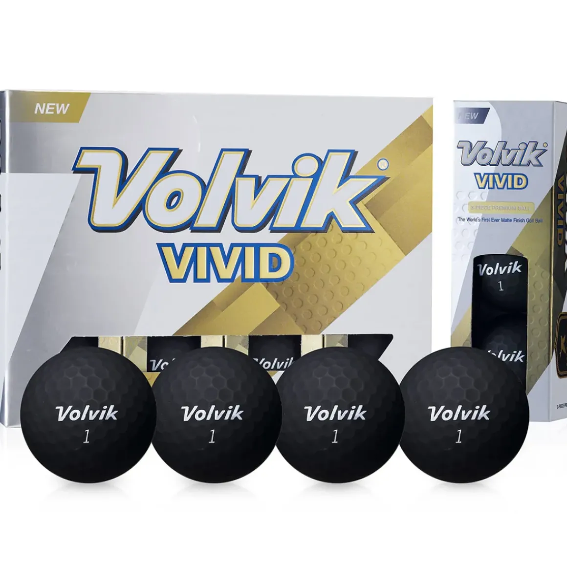 Volvik Vivid 12 Golf Ball Pack