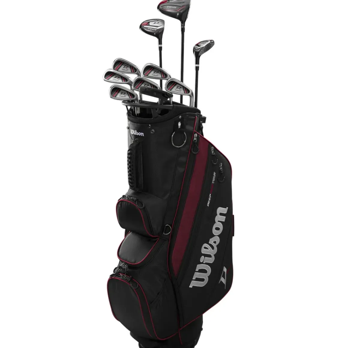 Wilson Men's Deep Red Tour Golf Package Set