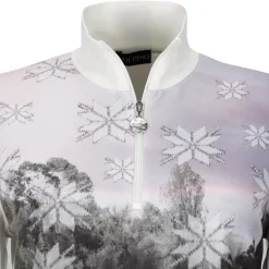 WINTER POWER PRINT TROYER (dry Ladies 108 32    WHT