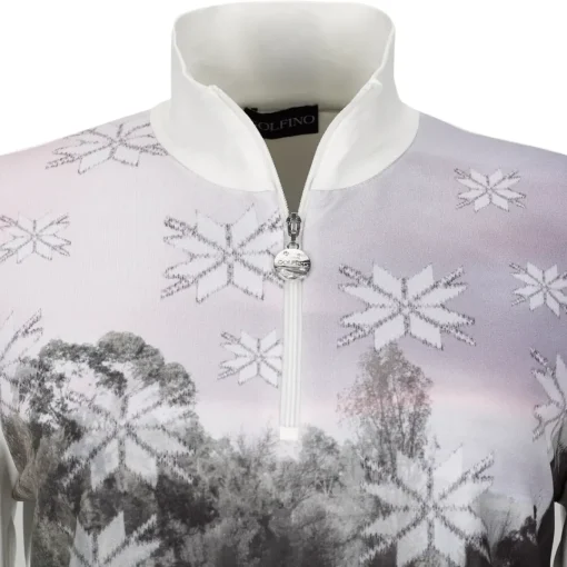WINTER POWER PRINT TROYER (dry Ladies 108 32    WHT